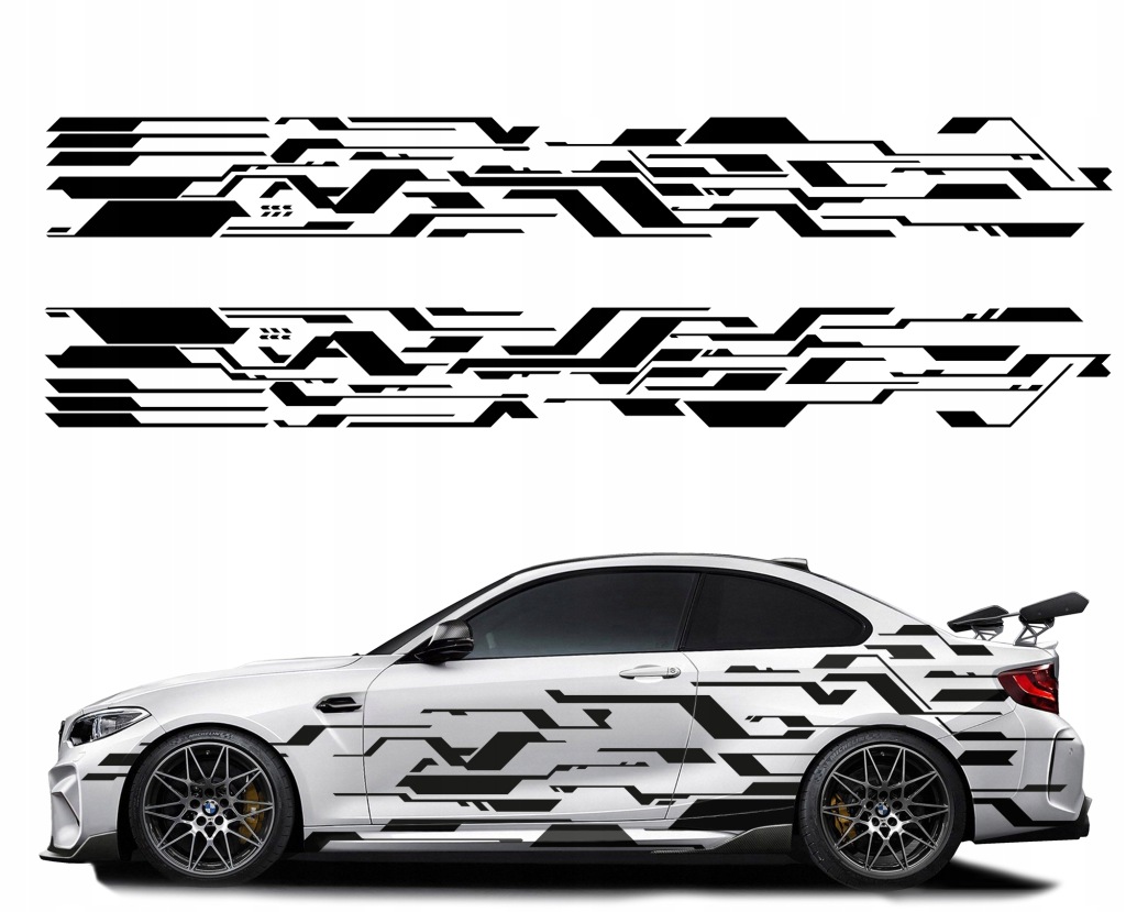 Samolepka Na Auto Maskáčový Camo 44x800 cm