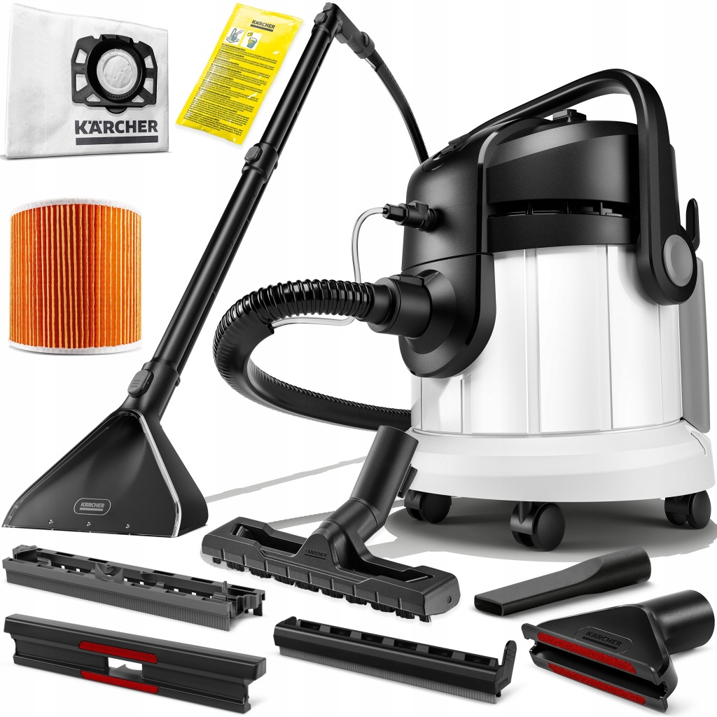 Vysavač Na Čalounění Karcher Se 4 Suchý/mokro Multifunkční 3V1