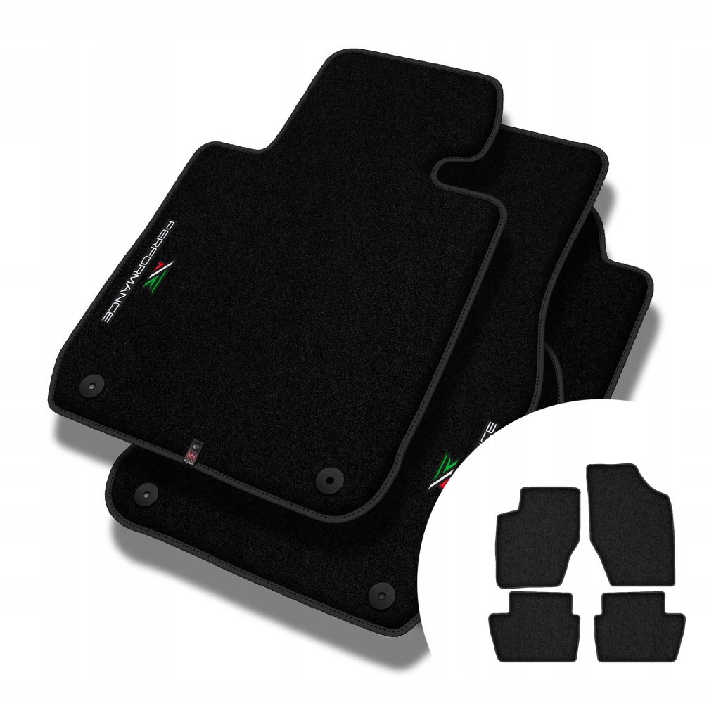 Velurové koberce Performance Premium pro Peugeot 307 2001-2007