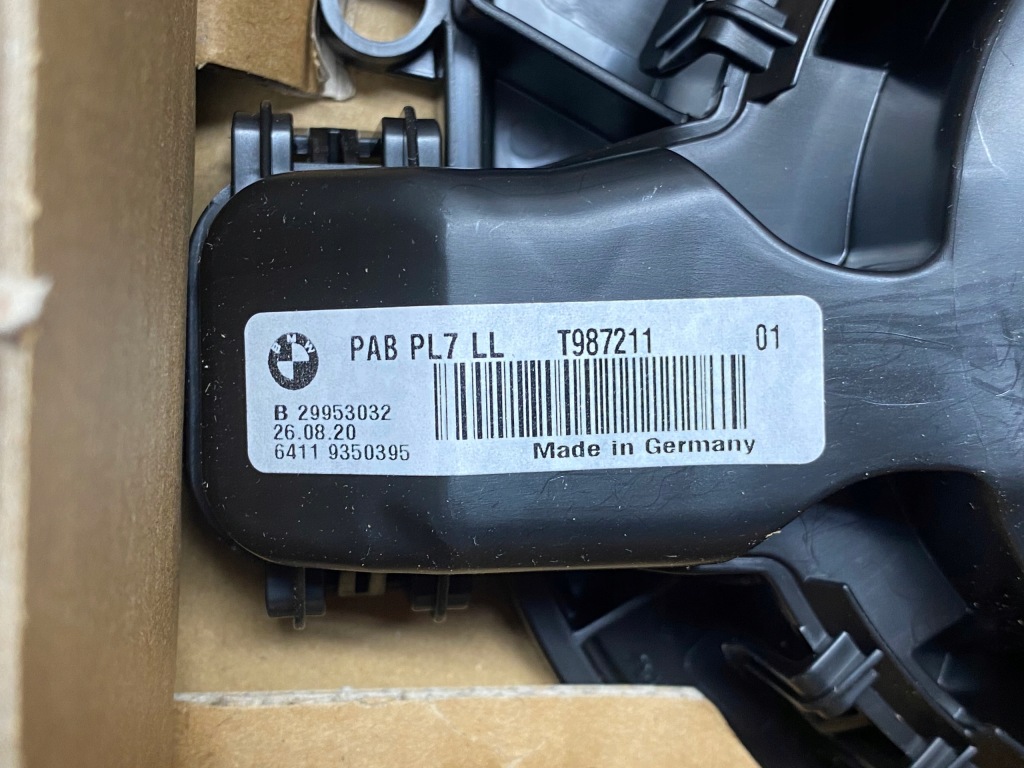 BMW F20 F30 Dmuchawa Wiatrak Wentylatora 9350395 — zdjęcie 6