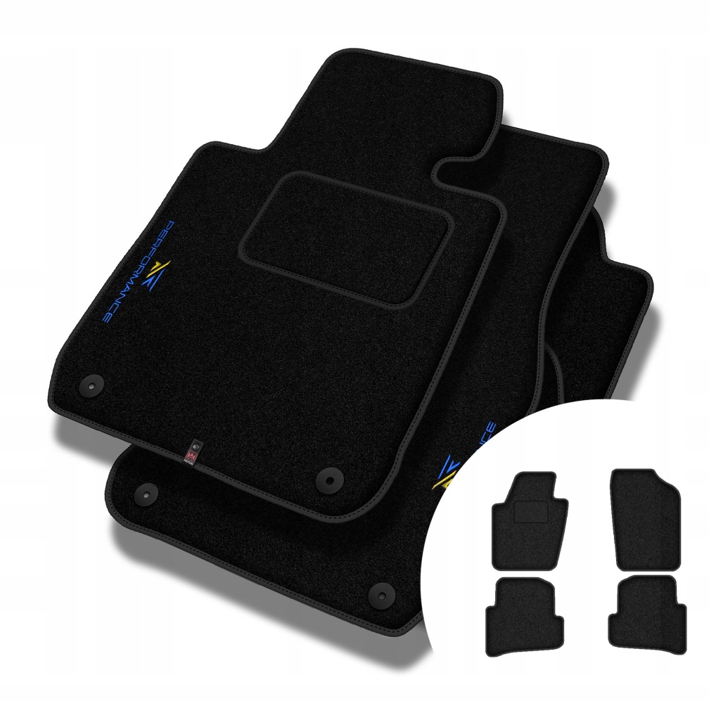 Velurové koberce Performance pro Seat Ibiza IV 2008-2017