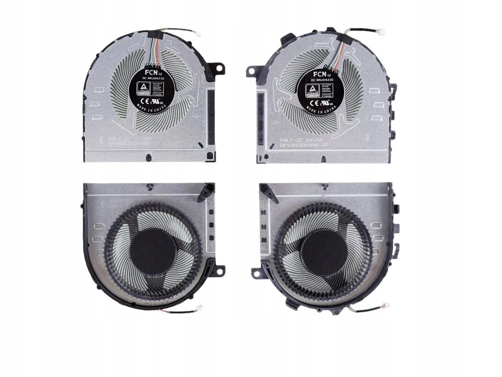 Ventilátory Pro Lenovo Ideapad 3-15 3-15ACH6 3-15IHU6 Cpu Gpu