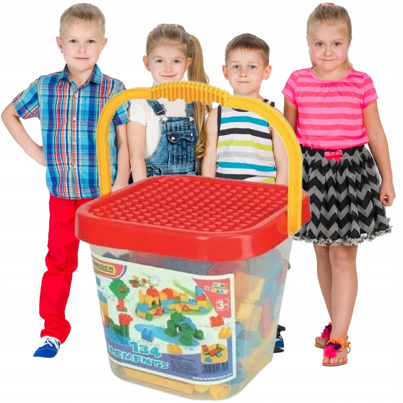 Stavebnice Wader Konstrukční plastové Mini Blocks