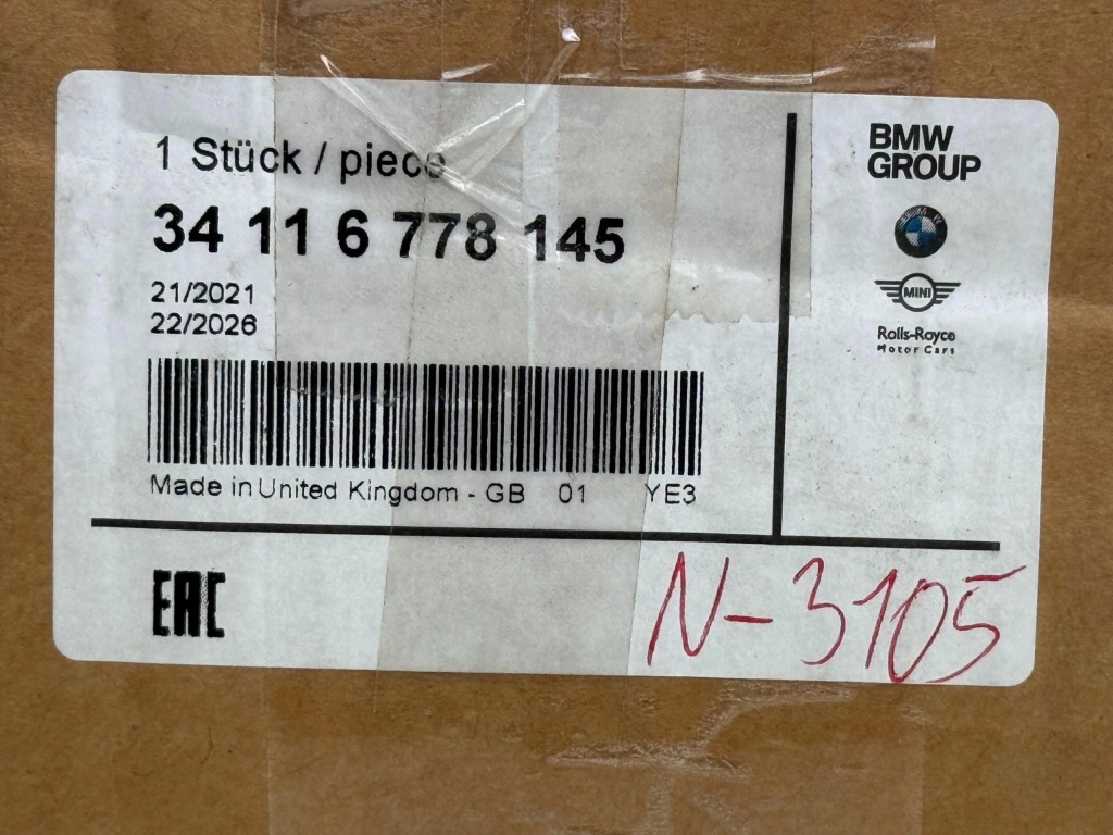 BMW E84 E90 E91 E92 E93 Przedni Lewy Zacisk Hamulcowy Przód Nowy OE 6778145 — zdjęcie 8