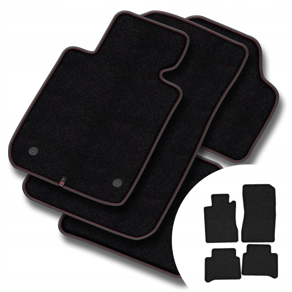Velurové koberce Premium pro Mercedes-Benz třídy E W211 2002-2009 nejsou vhodné