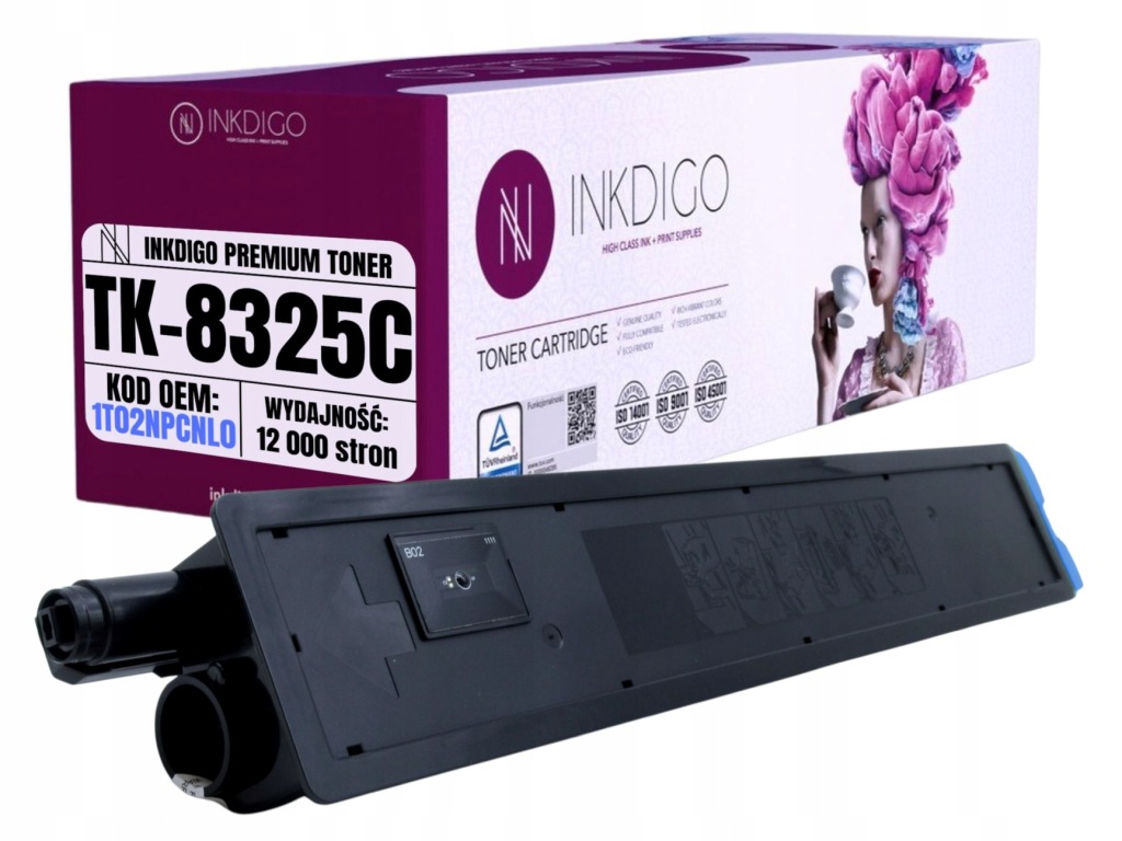 Toner pro tiskárny Kyocera TASKalfa 2551ci, náhrada TK8325C 1T02NPCNL0