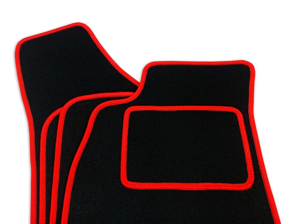 Velurové Koberce Černé Extra 8 mm Audi A4 B7 (2004-2007)
