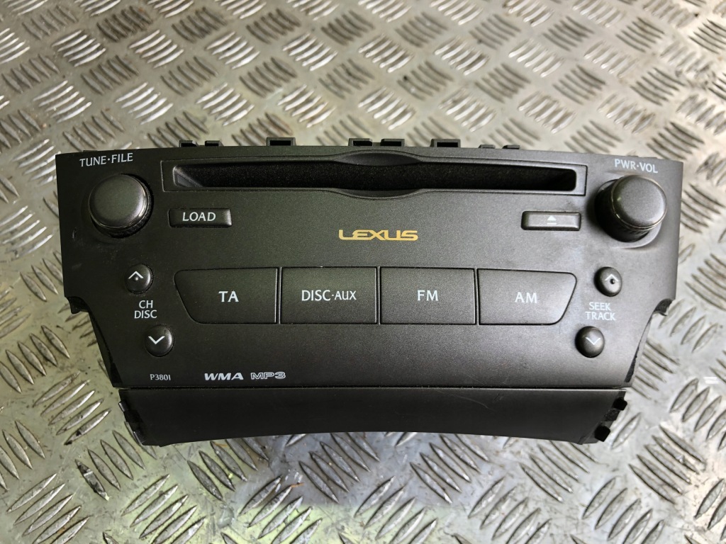 LEXUS IS II RADIOODTWARZACZ RADIO PANEL 86120-53630