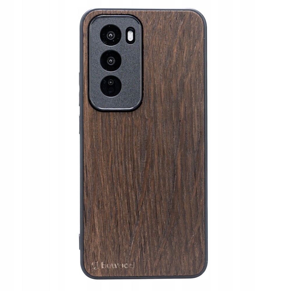 Dřevěné Pouzdro Bewood pro Oppo Reno 12 5G Dub Uzený