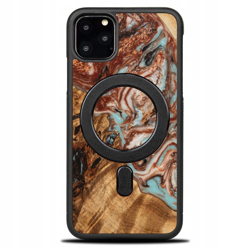 Pouzdro Bewood Unique pro iPhone 11 Pro Max Planety Jupiter s MagSafe