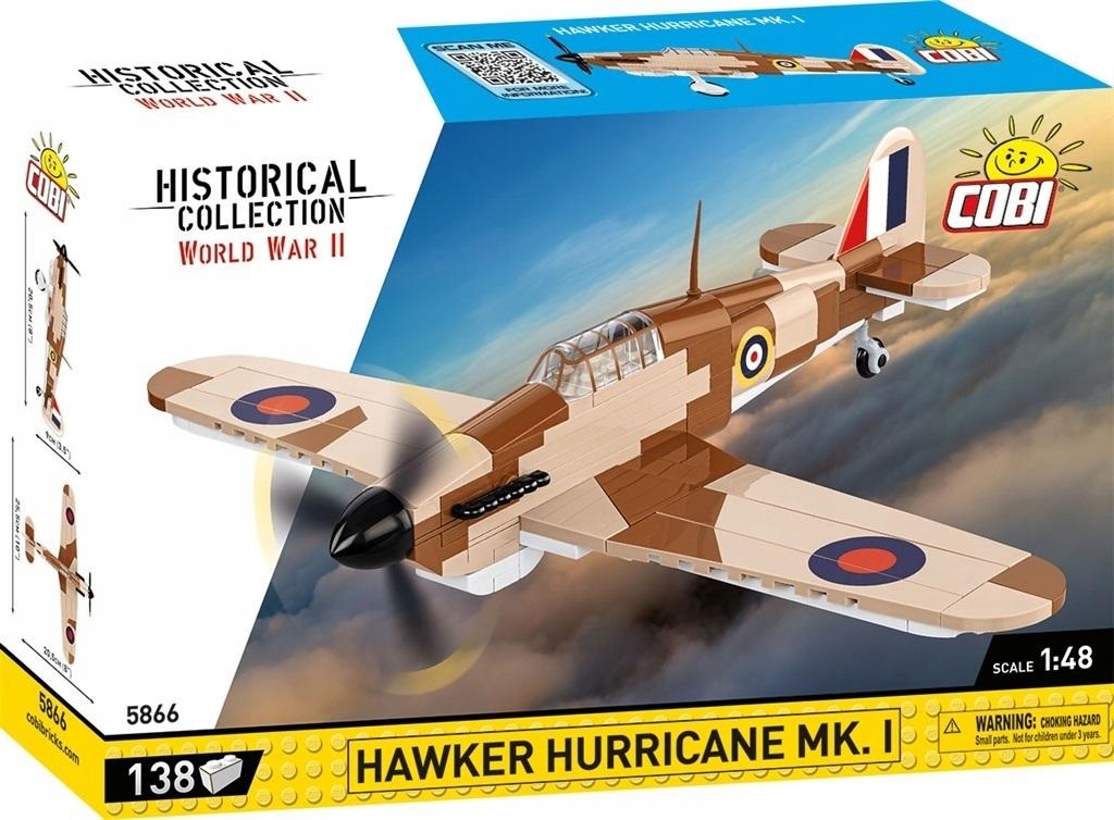 Stavebnice pro skládání Wwii Hawker Hurricane Mk Sběratelské