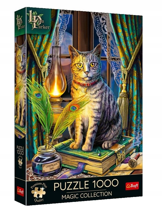 Logická Skládačka Hobby Puzzle Manuální hra 1000 dílků Kniha stínů