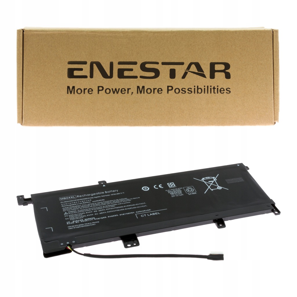 Prémiová baterie pro Hp MB04XL Envy x360 15-aq050nw 15-aq273cl 15-ar052sa