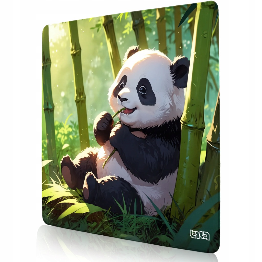 XXL Podložka Pod Myš Panda a Chutný bambus 50x50 Tilt