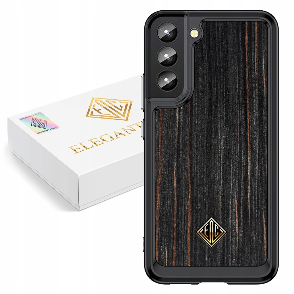 Pouzdro Pro Samsung S23 Plus Kryt Luxusní Přírodní Dřevo Originální