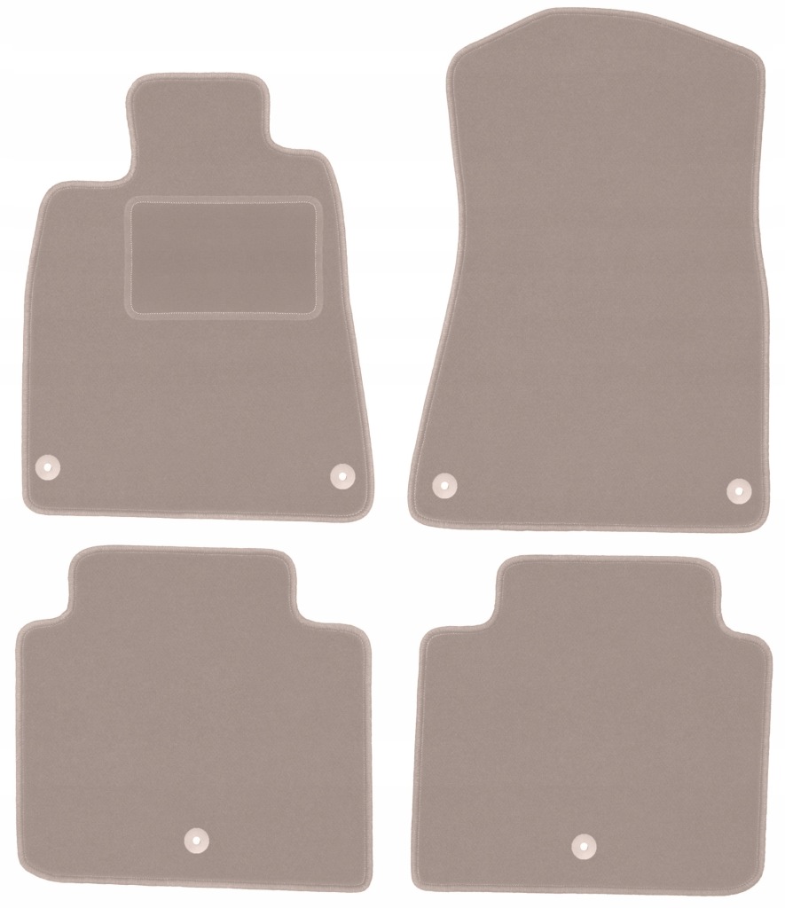 Béžové koberce Carlux pro: Lexus Gs III sedan 2005-2012