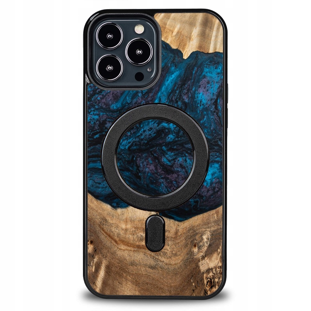 Pouzdro Bewood Unikátní pro iPhone 13 Pro Max Planety Neptun s MagSafe