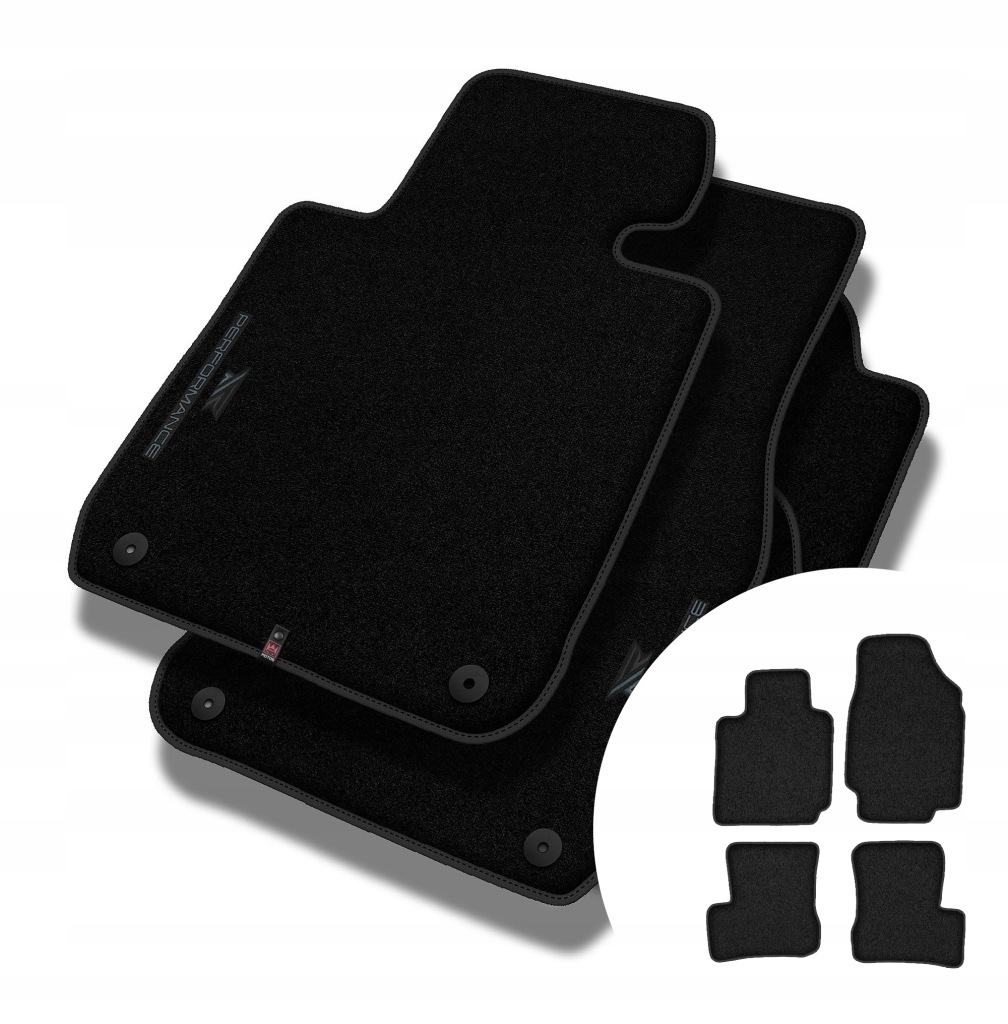 Velurové koberce Performance Premium pro Nissan Micra III 2003-2011