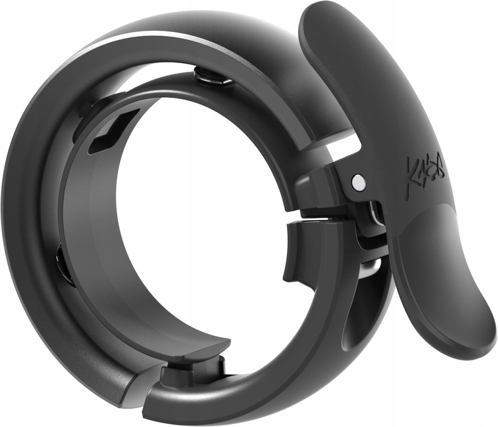 Originální Cyklistický Zvonek Knog Oi Prima Large Velký Černý 23,8-31,8 mm