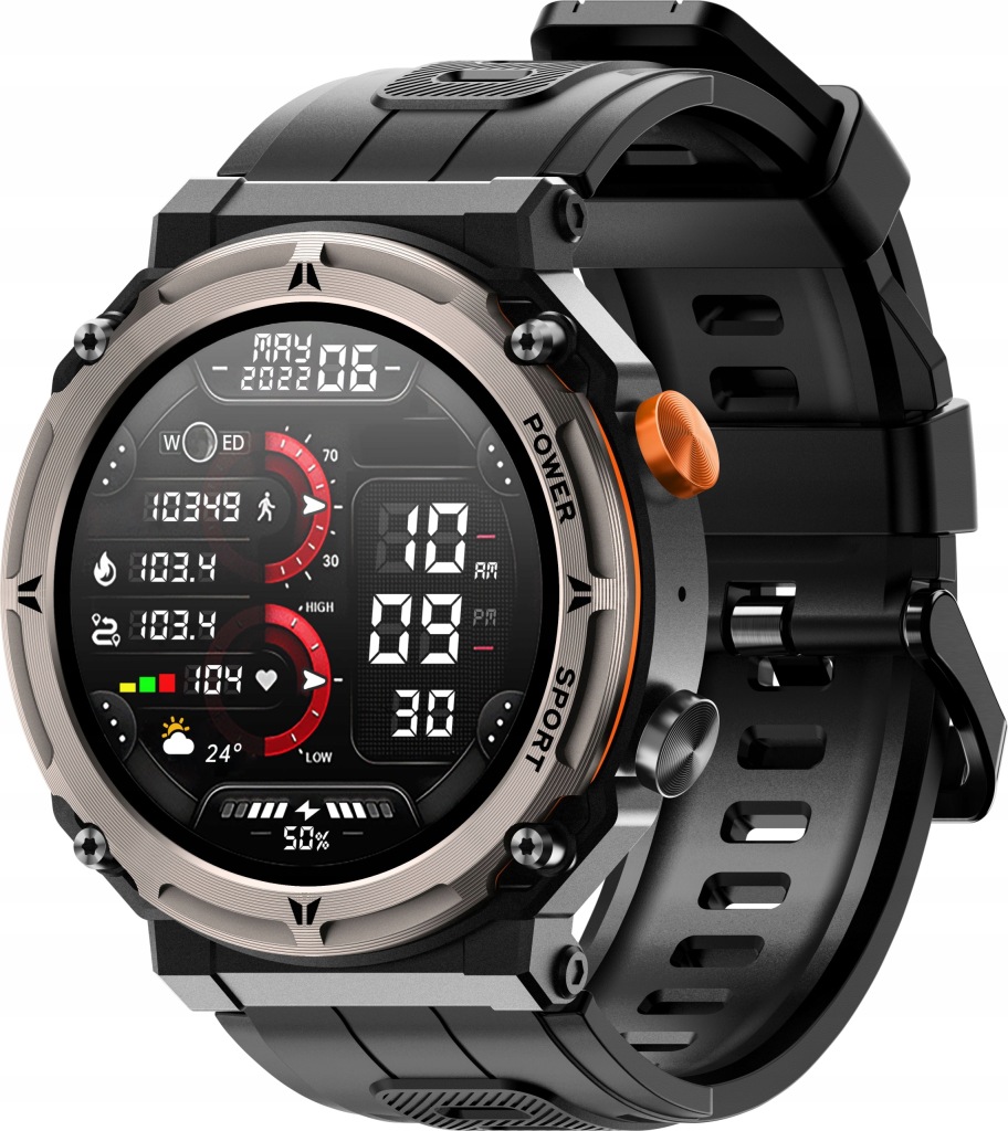 Hodinky Chytré Hodinky Voděodolné Bluetooth Puls Sen Android iOS 1.32" Pl Menu