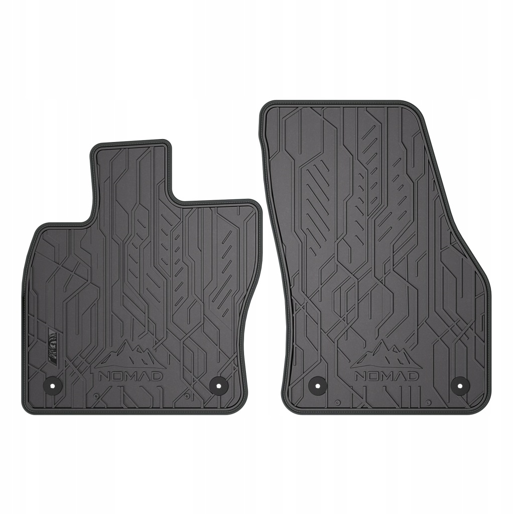 Gumové koberce Nomad Seat Ateca od roku 2016, šedé