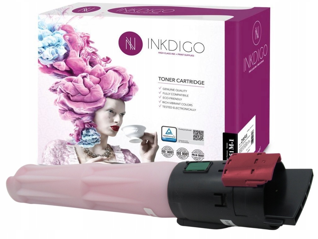 Toner Inkdigo pro tiskárnu Ricoh Mp-c 2051 Magenta