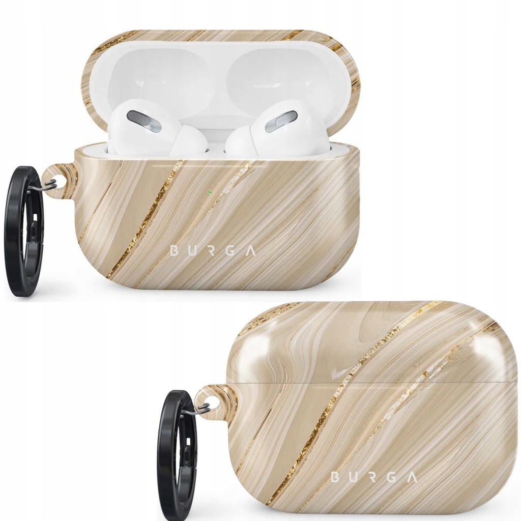 Pouzdro pro sluchátka Apple AirPods Pro 2 Burga, elegantní stylové pouzdro