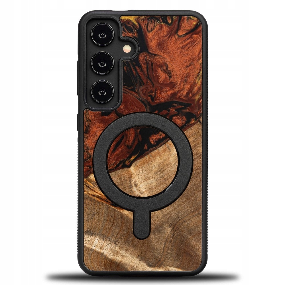 Pouzdro Bewood Unique pro Samsung Galaxy S24 4 živly Oheň s MagSafe