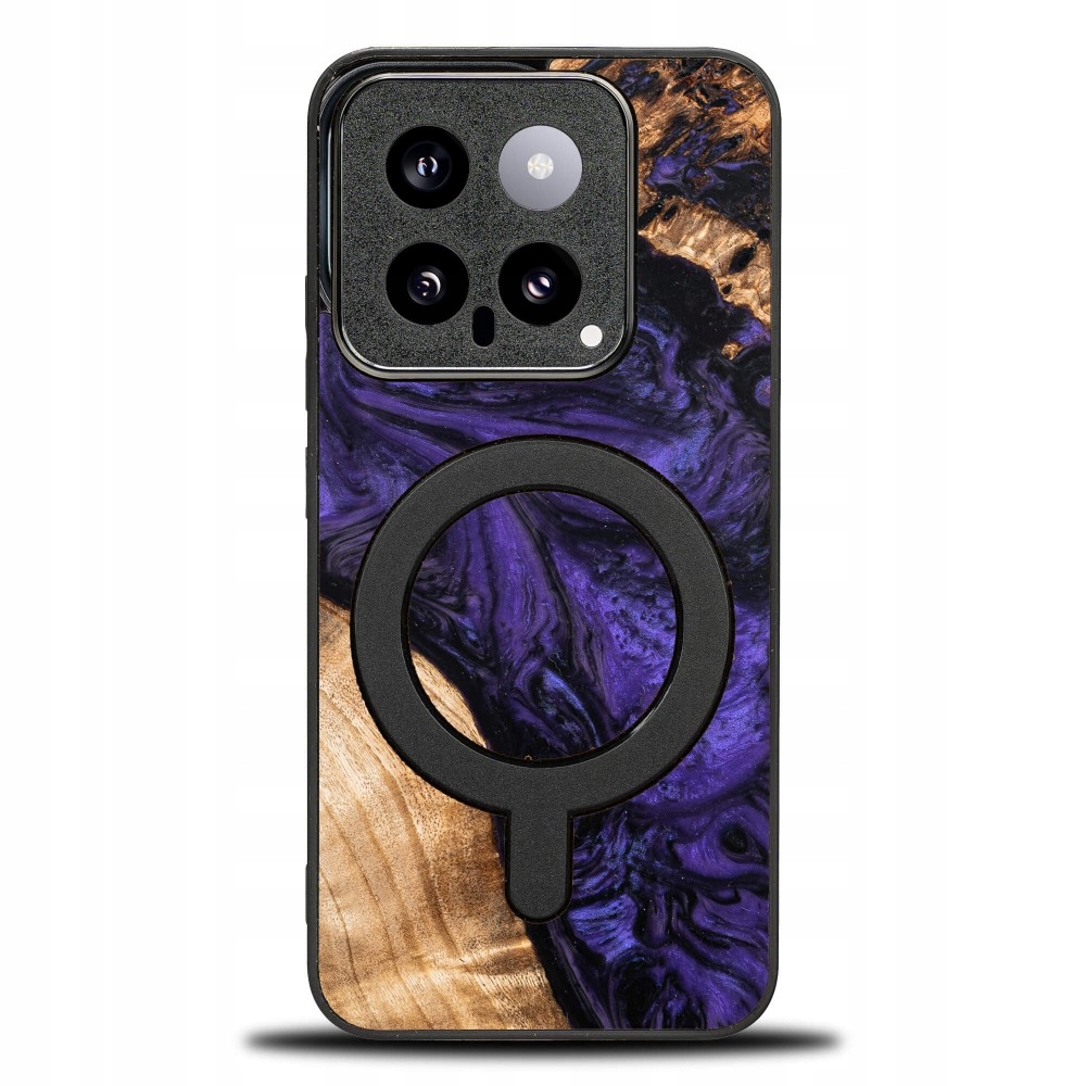 Pouzdro Bewood Unique pro Xiaomi 14 Violet s MagSafe