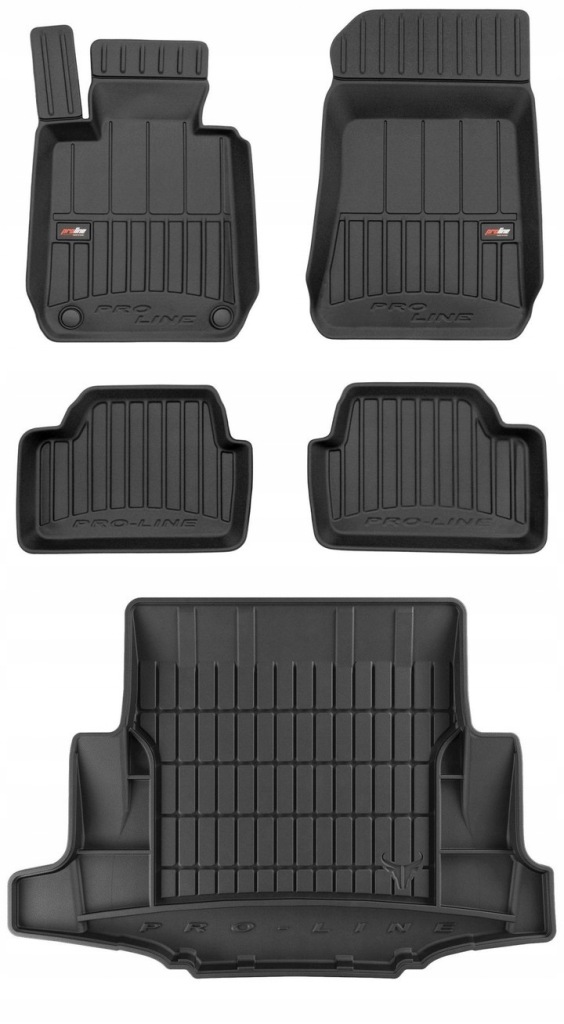 Set 3D Koberce a rohož do kufru Bmw řady 1 E87 hatchback 2004-2011