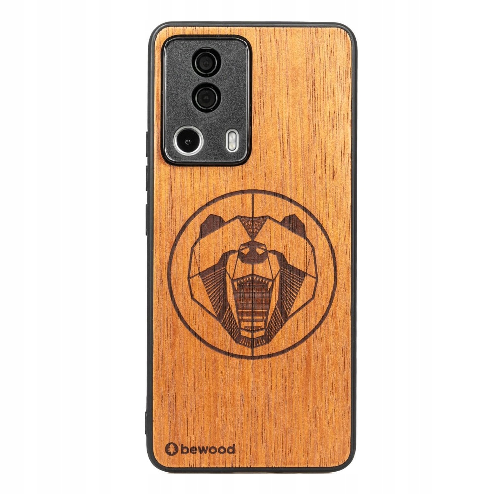 Dřevěné Pouzdro Bewood pro Xiaomi 13 Lite Medvěd Merbau