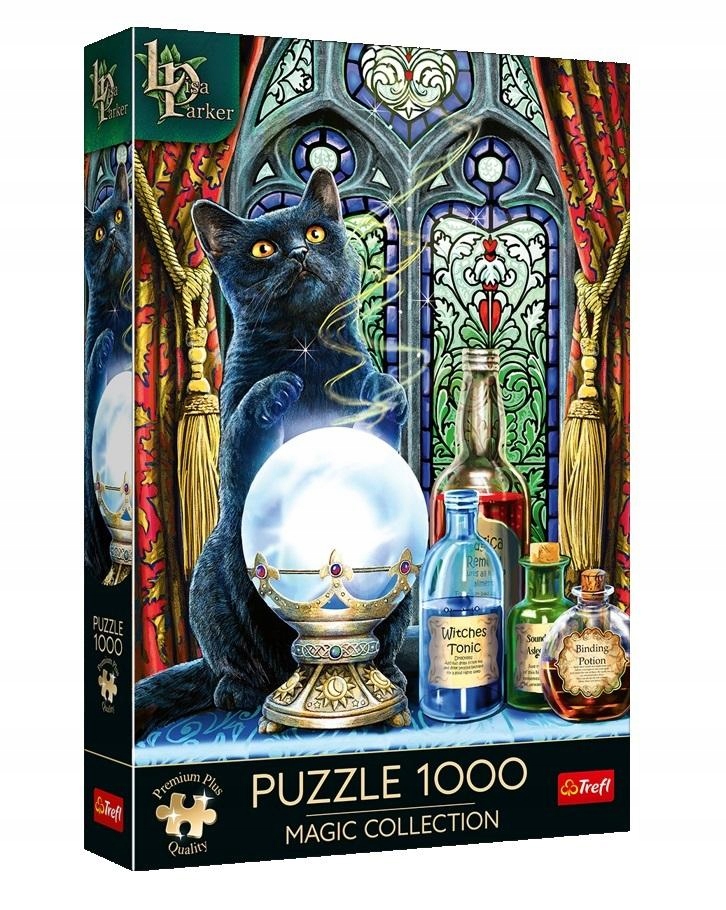Relaxační Puzzle pro skládání Logická Hra Sada Puzzle Čarodějnický Žák