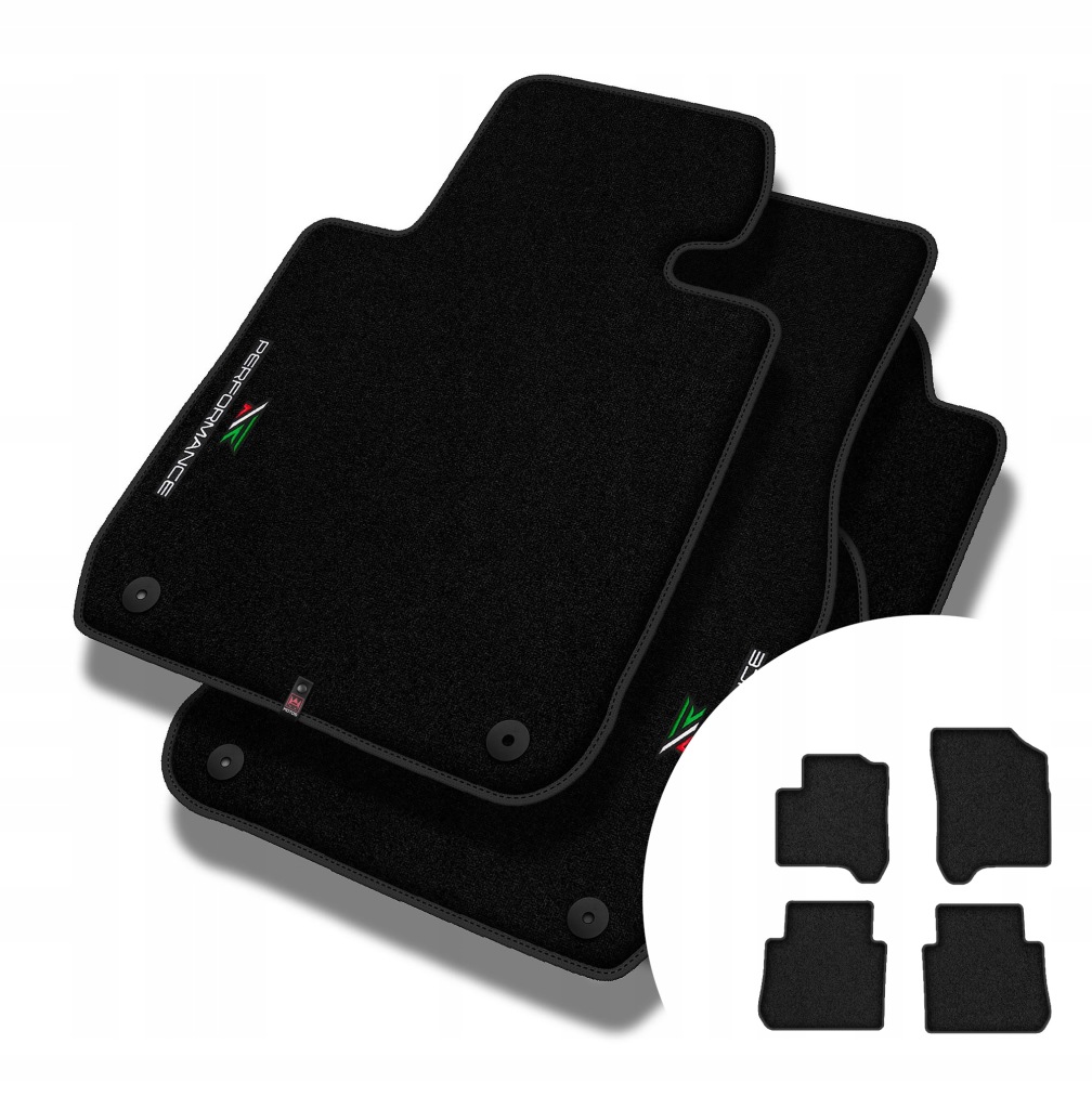 Velurové koberce Performance Premium pro Citroen C3 Picasso 2008-2017