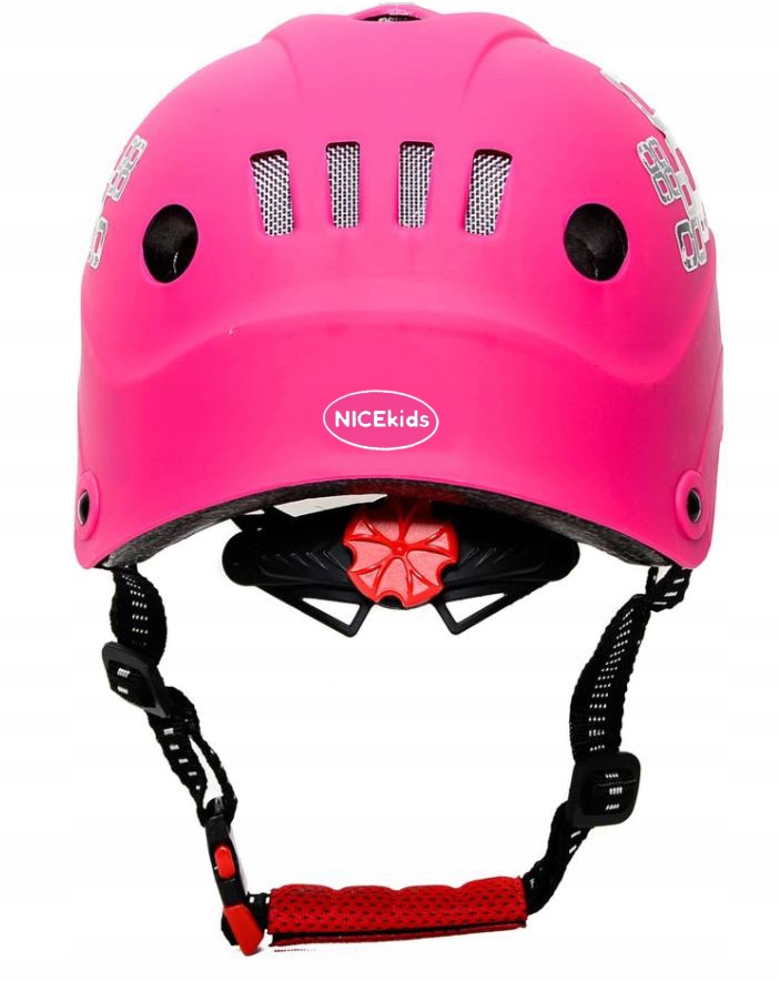 Růžová Pink Ochranná Přilba Ochrana Hlavy Nastavitelná 50-56 Kolečkové Brusle