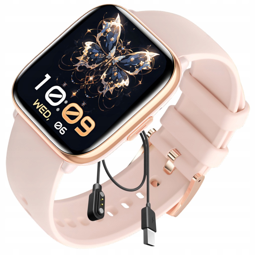 Zdjęcie okazji: Smartwatch Zegarek Damski Polskie Menu Rozmowy Powiadomienia Puls Sport