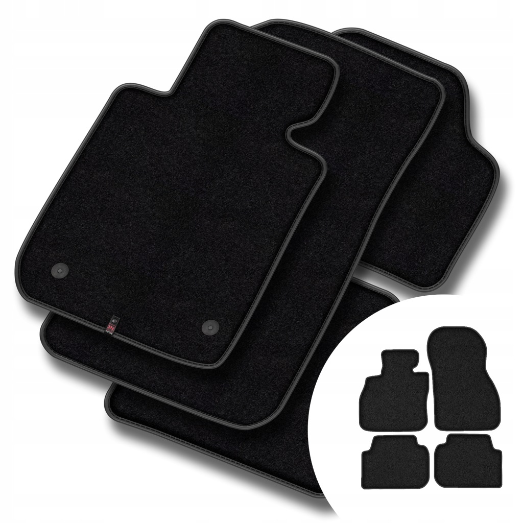 Velurové koberce Premium pro Mini Clubman 2007-201