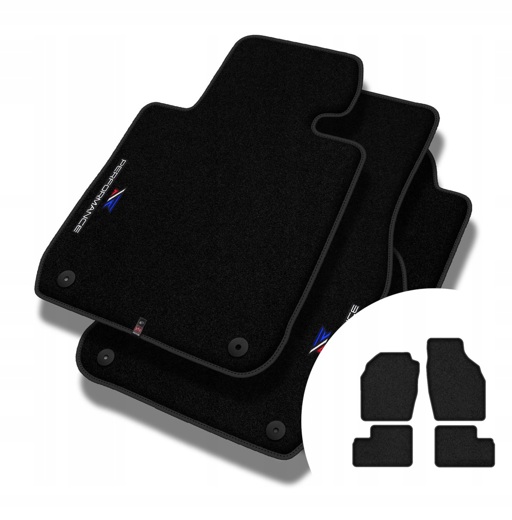 Velurové koberce Performance Premium pro Opel Agila A 2002-2008