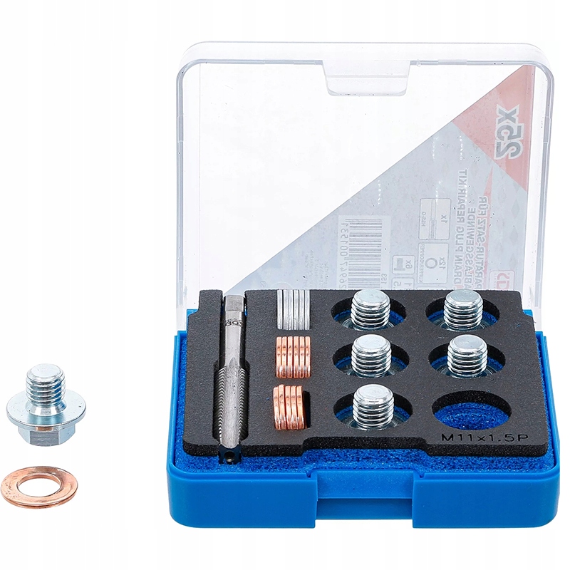 Sada pro opravu závitů olejového výpusti M11 x 1,5 mm, Bgs 153