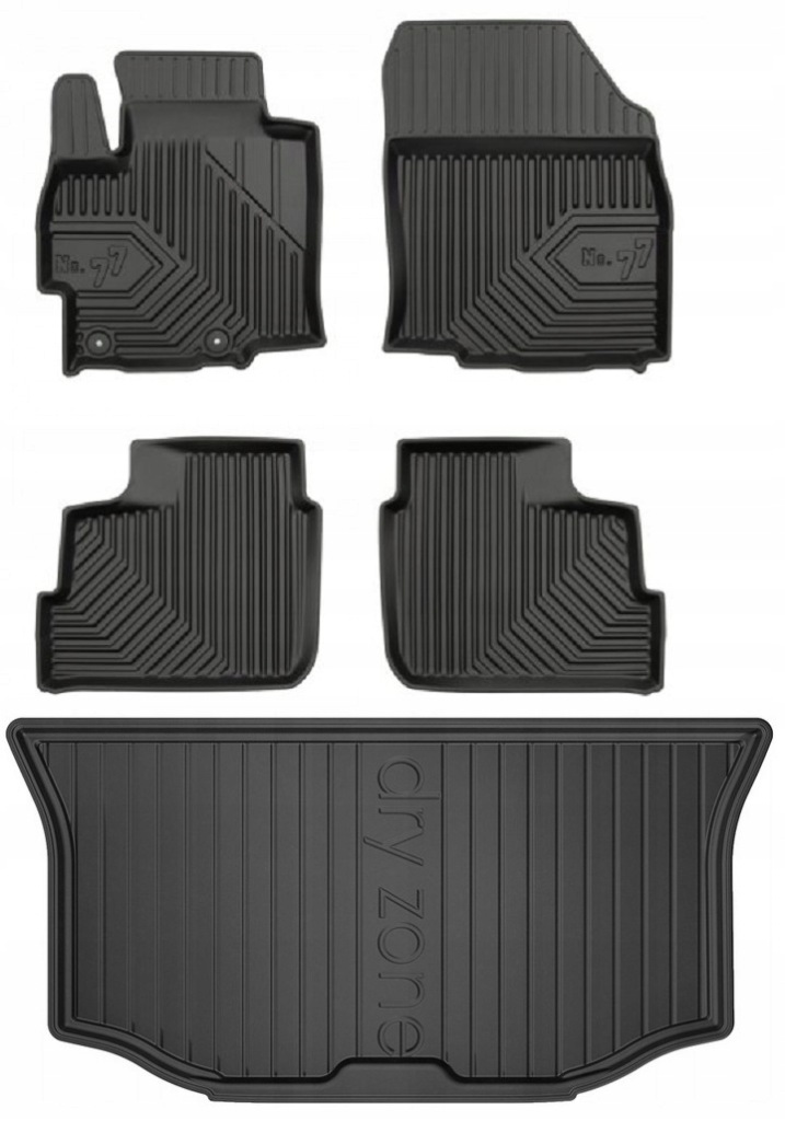 Set 77 Koberce a rohože Mitsubishi Space Star od 2012- g