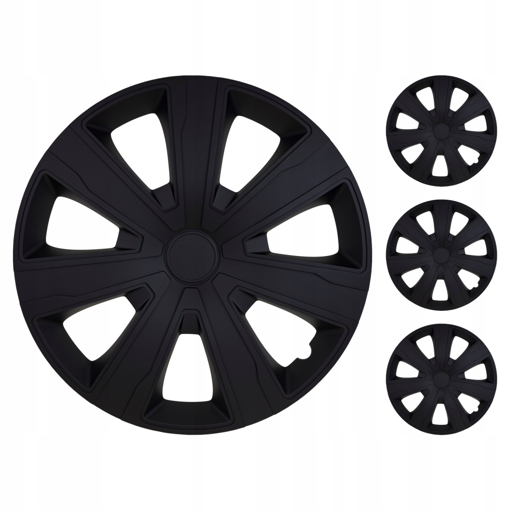 Poklice Tenzo Black 14 palců