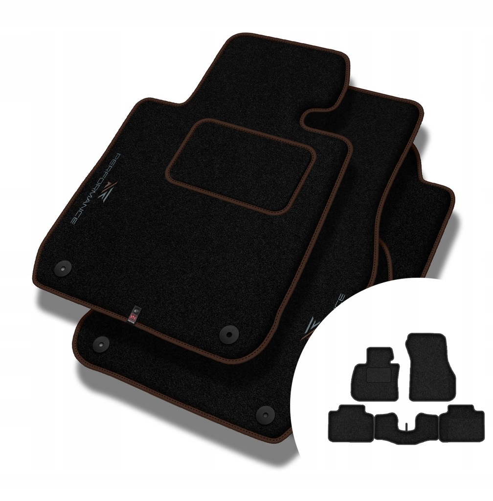 Velurové koberce Performance pro Bmw řady 2 F45 2014-2021