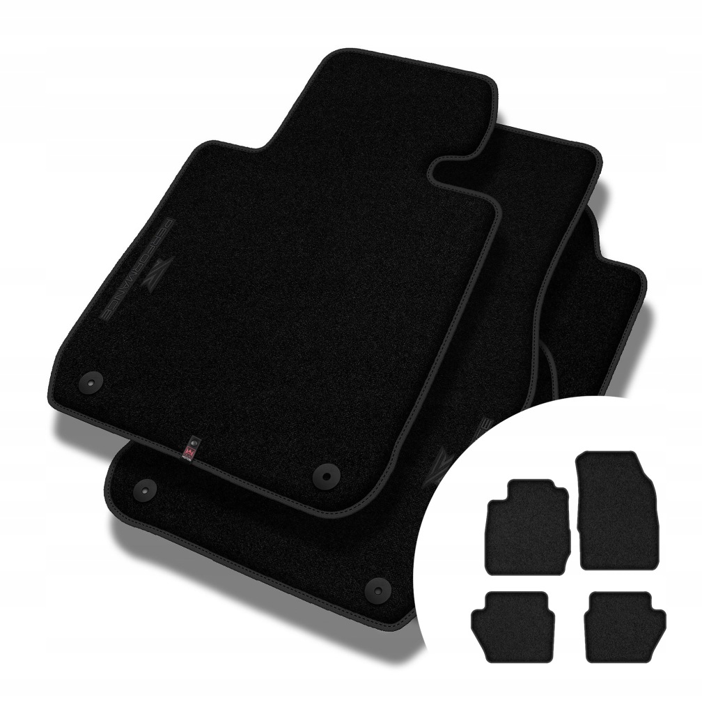Velurové koberce Performance Premium pro Ford Fiesta VI 2008-2012