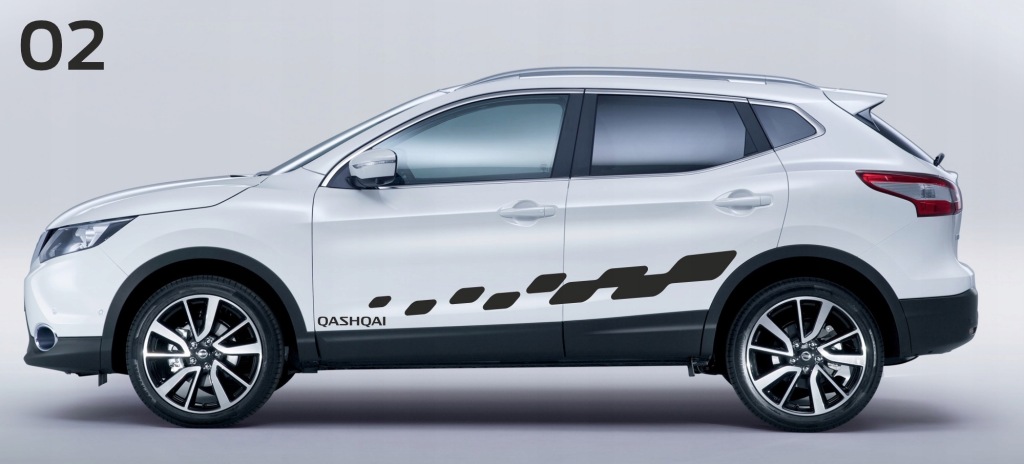 Samolepky Nissan Qashqai 02