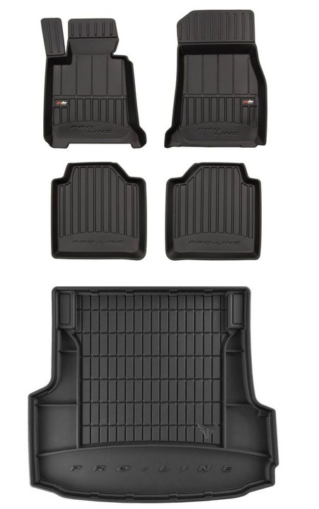 Set 3D Koberce a rohož do kufru Bmw 3 F34 Gt 2013-2021