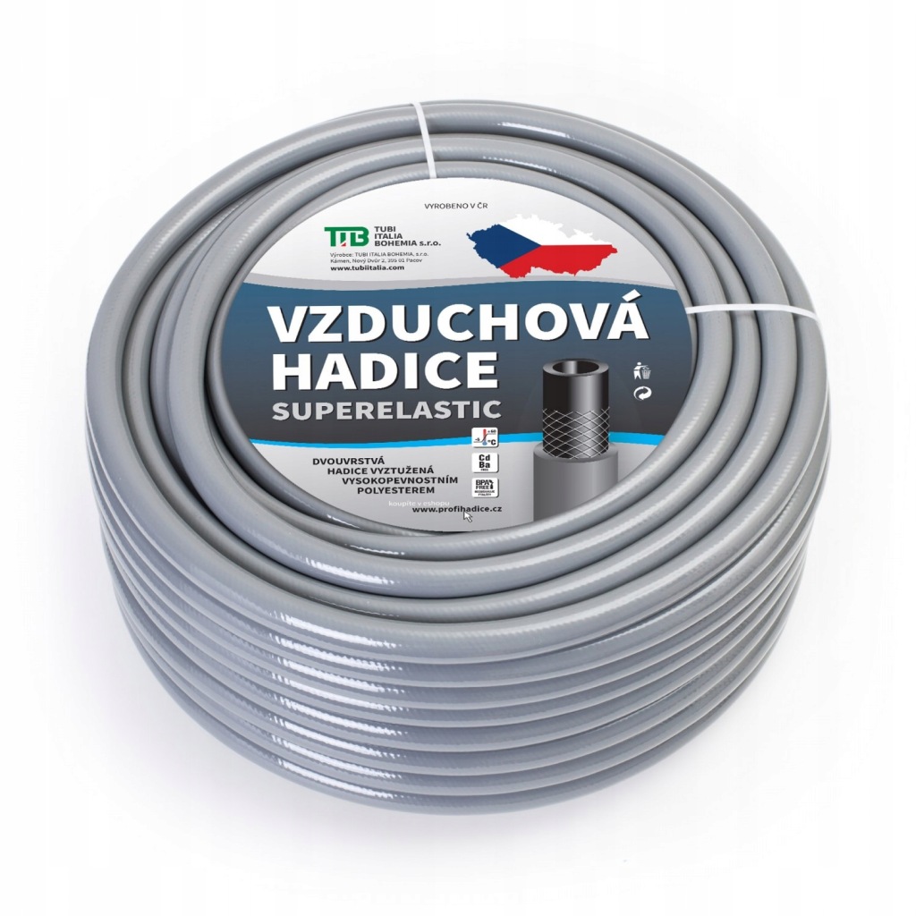 Vzduchová hadice superelastic 13x19 mm 50 m