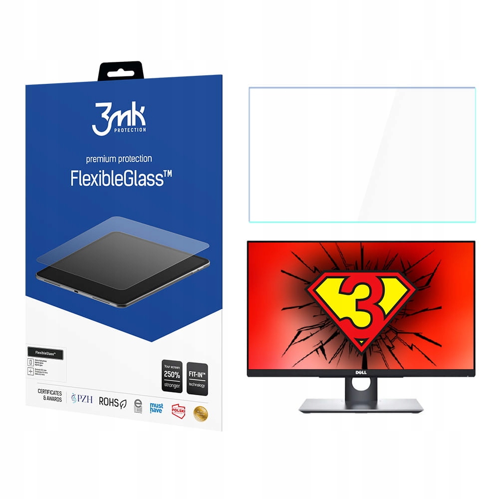 Sklo pro monitor Dell P2418HT 3mk FlexibleGlass 25''