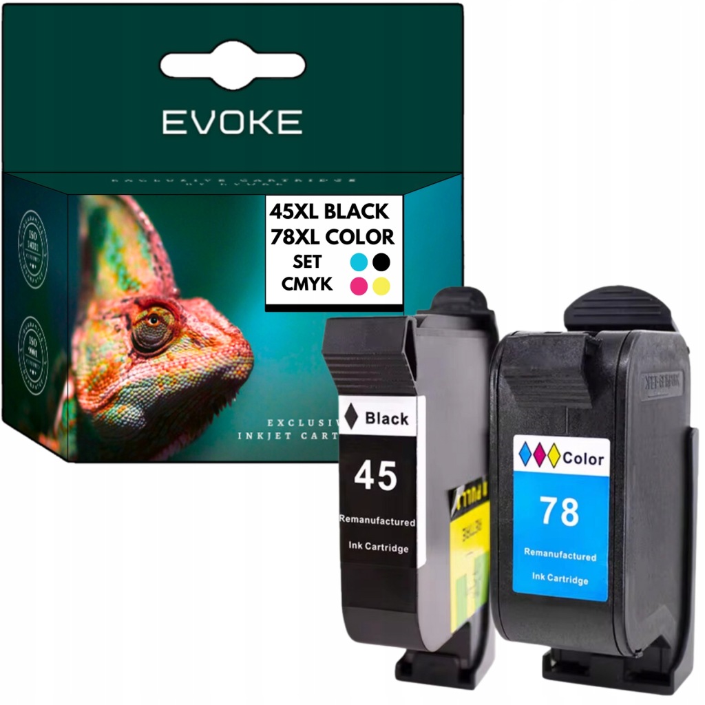 2x Inkoust pro tiskárnu Hp 45 78 XL černý barevný 51645AE C6578A