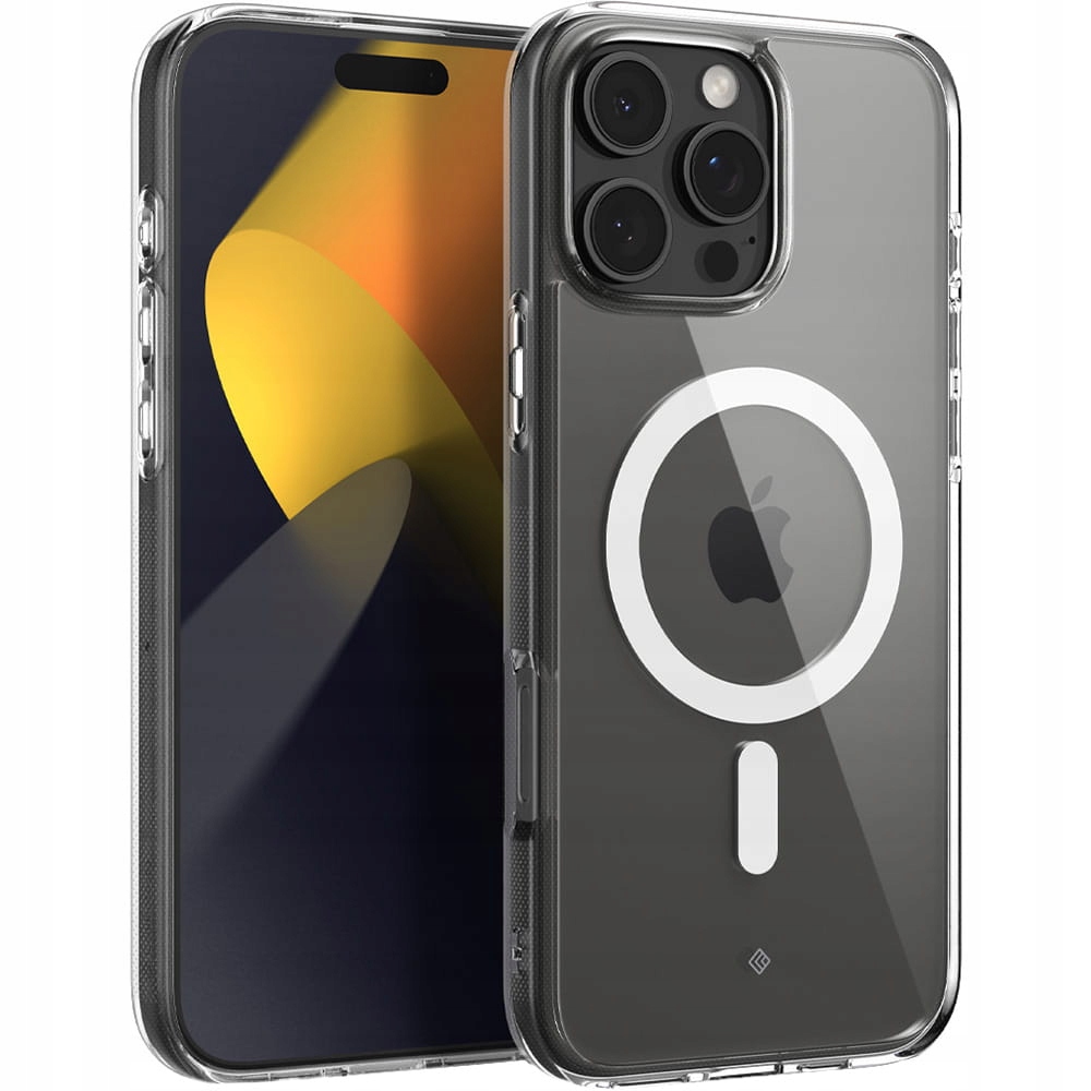 Pouzdro Spigen pro iPhone 16 Pro s MagSafe průhledný obal zadní kryt