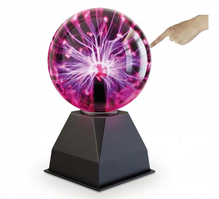 Plazmová Koule XXL Deluxe Plazmová Lampa Magická Velká Vzdělávací lampa