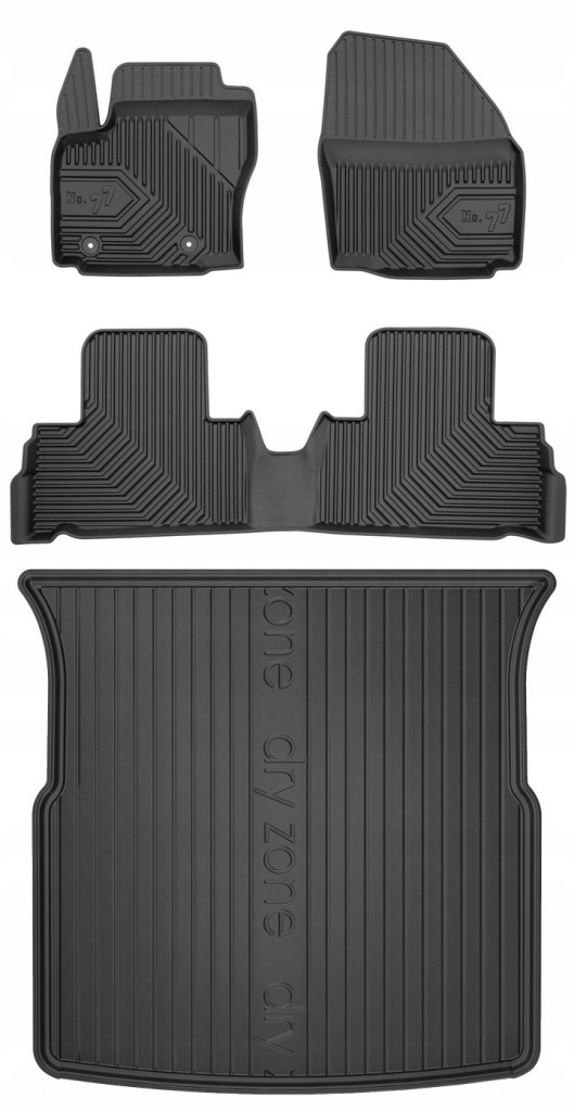 Set 77 Koberce a rohože Ford S-Max Mk1 2006-2015 5os